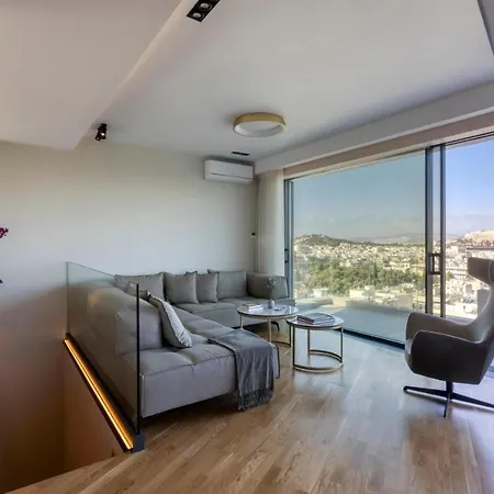Elegant Penthouse With Acropolis View *