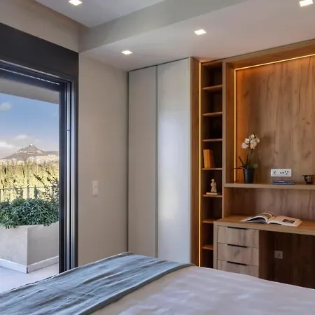 Elegant Penthouse With Acropolis View Apartment Athens