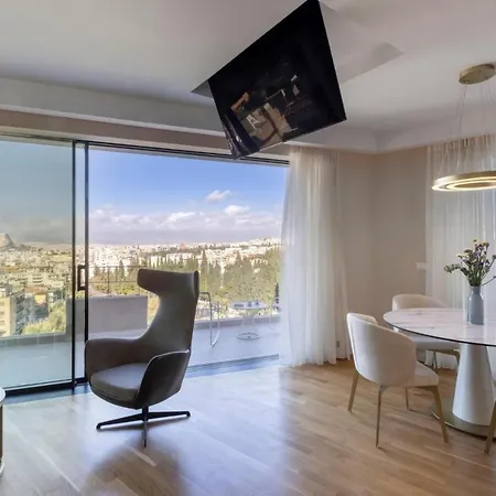 Elegant Penthouse With Acropolis View